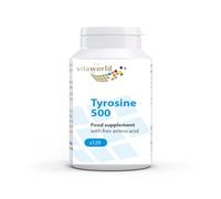Vita World L-Tyrosine 500mg 120 Vegetarian Capsules Made in Germany