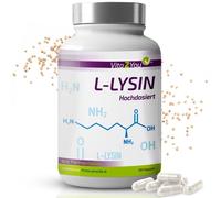 Vita2You L-Lysine 1200mg - 365 Capsules - No Additives - High Dose