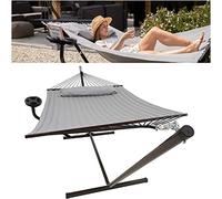 VITA5 Double Hammock with Stand and Side Table - 200 kg