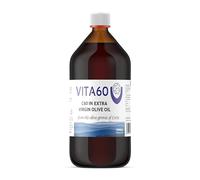 VITA60 C60 Olive Oil 1000ml - 99.95% Pure Carbon 60 Solvent Free 800mg/1L