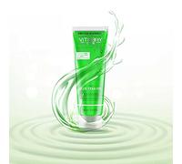 Vitabay - 100% Aloe Vera Gel for Face Aftersun Lotion (99.9%) - Aloe Vera Gel After Sun Aloe Vera Cream - Aloe Vera Moisturiser Alovera Gel for Face Sunburn Aloe Vera Gel 100 - Sunburn Relief Aloe Gel