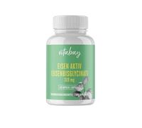 Vitabay Iron Supplements (50mg) Bisglycinate (319mg) - 120 Vegan Capsules of Iron Supplement - Food Supplements for Vegans High Bioavailability Natural Iron Food Supplements