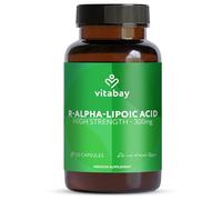 Vitabay R-Alpha Lipoic Acid 300 mg - 120 Vegan Capsules - ALA Supplement Without Unnecessary additives - Laboratory Tested in Germany