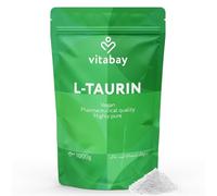 Vitabay Taurine Powder 1Kg - Pure Vegan Powder - Ideal Instead of Taurine Capsules - Without Additives