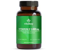 Vitabay Vitamin C 1000mg - 180 Vegan Slow Release Vitamin C Tablets