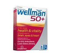 Vitabiotic Wellman 50+ 30 Tabs - 4 Pack
