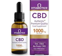 Vitabiotics Brains CBD – 99% Purity – THC Free – 1000 mg/Bottle