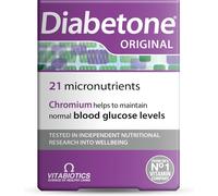 Vitabiotics Supplement Diabetone Original Supports Glicemia Control & Diabetes Management 30 Tablets