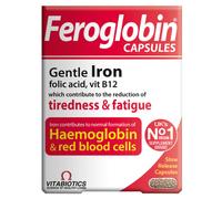 Vitabiotics Feroglobin B12 Capsules, Gentle Iron Folic Acid VIT B12 - 30's