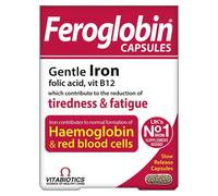 Vitabiotics Feroglobin Slow Release 30 Tablets Iron Energy Support