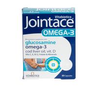 VITABIOTICS JOINTACE OMEGA 3 GLUCOSAMINE COD LIVER OIL 30 TABS