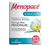Vitabiotics Menopace Calcium Tablets – Menopause & Perimenopause Support for Bone Health – 60 Tablets
