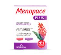 Vitabiotics Menopace Plus - Menopause & Perimenopause Support, Sage & Soya Isoflavones - 56 Tablets