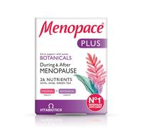 Vitabiotics Menopace Plus - Menopause & Perimenopause Support, Sage & Soya Isoflavones - 56 Tablets