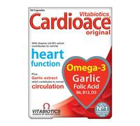 Vitabiotics Original Cardioace Tablets Comprehensive Cardiovascular Support Formula 30's