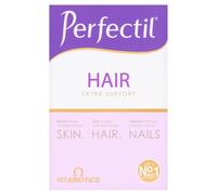 Perfectil Hair Beauty Supplement for Hair - Includes Biotin, CoQ10 & Collagen, 60 Tablets 30-Day Supply, by Vitabiotics