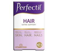 Perfectil Hair Beauty Supplement for Hair - Includes Biotin, CoQ10 & Collagen, 60 Tablets 30-Day Supply, by Vitabiotics