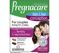 Vitabiotics Pregnacare His & Hers Conception 60 Tablets