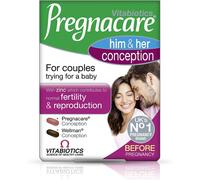 Vitabiotics, Pregnacare Him & Her Conception, 60 Tablets (PACK OF 3)