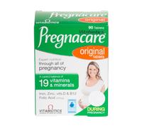 Vitabiotics - Tablets - Pregnacare Original - Pregnancy Support Vitamins & Supplements - 90 Tablets