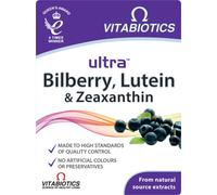 Vitabiotics Ultra Bilberry, Lutein & Zeaxanthin 30 Tablets