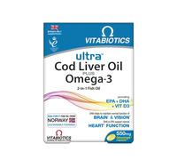 Vitabiotics Ultra Cod Liver Oil | 60 Capsules