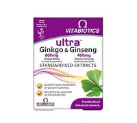 Vitabiotics Ultra Ginkgo and Ginseng Tablets - 60 Tablets