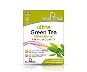 Vitabiotics Ultra Green Tea 180mg Extract Premium Quality 30 Tablets
