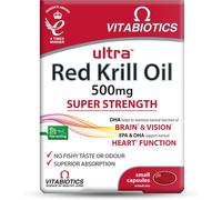 Vitabiotics Ultra Red Krill Daily Wellness Support Oil Capsules - 30 Capsules
