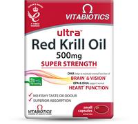 Vitabiotics Ultra Red Krill Oil Nutritional Supplement Capsule with
