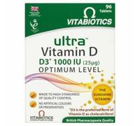 Vitabiotics - Ultra - D3 1000iu (25ug) 96 VTabs
