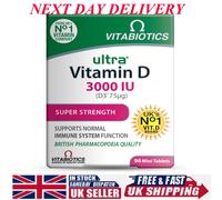 Vitabiotics - Ultra - D3 1000iu (25ug) 96 VTabs