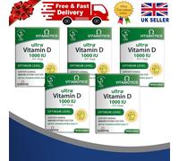 Vitabiotics Ultra Vitamin D 1000IU 96 Tablets - Pack of 5