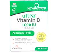 Vitabiotics Ultra Vitamin D 1000IU Optimum Level 96 Tablets