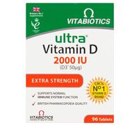 Vitabiotics Ultra Vitamin D 2000 IU Extra Strength Tablets (96 Tablets)