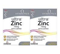 Vitabiotics Ultra Zinc - 120 Count(Pack of 2)