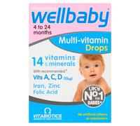 Vitabiotics Wellbaby Multi-Vitamin Drops EXPIRY OCTOBER 2024 30ml