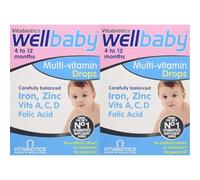 Vitabiotics Wellbaby Multi-Vitamin Drops, 30ml (Pack of 2)