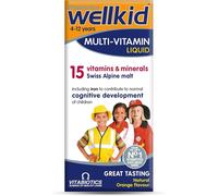 Vitabiotics WellKid Multi-Vitamin Liquid Natural Orange Flavour 4-12 Years 150ml