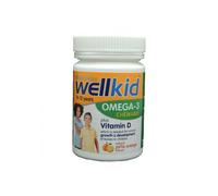 Vitabiotics Wellkid Omega-3 Chewable Capsules Children's Omega-3 Supplement 60's