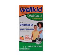 Vitabiotics Wellkid Omega-3 Softbust Capsules 60's