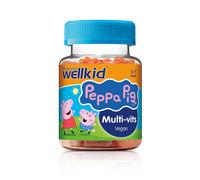 Vitabiotics WellKid Peppa Pig Multi-Vitamins For 3-7 years 30 Soft Jellies 30 Gummies