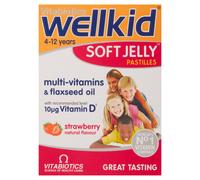 Vitabiotics Wellkid Soft Burst Strawberry 30 tablets