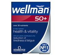 Vitabiotics Wellman 50+ 30 Tablets - Specialist Men’s Multivitamin for 50+