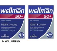 Vitabiotics Wellman 50+ New 60 Tablets- Advanced micronutrient formula 230 Tab