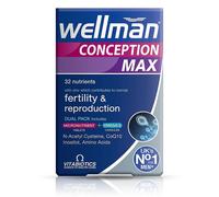 Vitabiotics Wellman Conception Max Capsules & Tablets, 84 total (PACK OF 3)