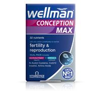 Vitabiotics Wellman Conception Max Capsules & Tablets, 84 total (PACK OF 3)