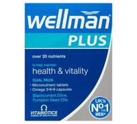 Vitabiotics Wellman Plus - 28 Tablets + 28 Capsules