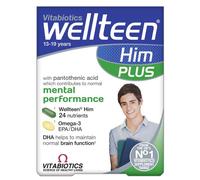 Vitabiotics Wellteen Him Plus Daily Wellness Support Tablets - 56 Tablets
