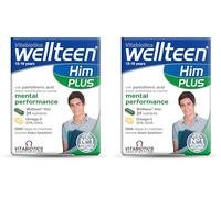 Vitabiotics Wellteen Him Plus Tablets/Capsules, 56 Count (Pack of 2)